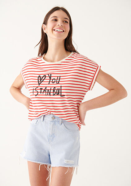 Mavi Kadın Tişört