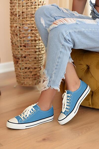 Pembe Potin Kadın Sneaker Ayakkabı