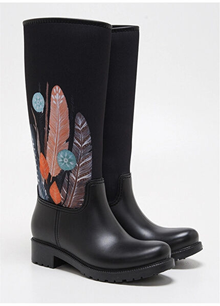 Pembe Potin Kadın Çizme