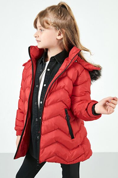 Lela Kız Çocuk Mont, Kaban