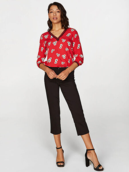 FAIK SÖNMEZ Kadın Şort, Bermuda, Kapri