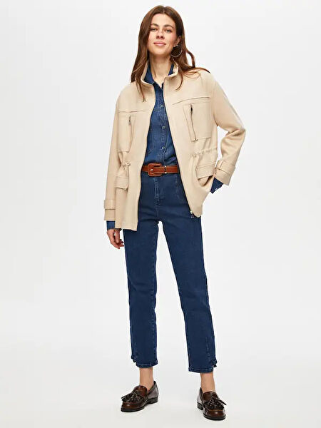 FAIK SÖNMEZ Kadın Trençkot, Yağmurluk