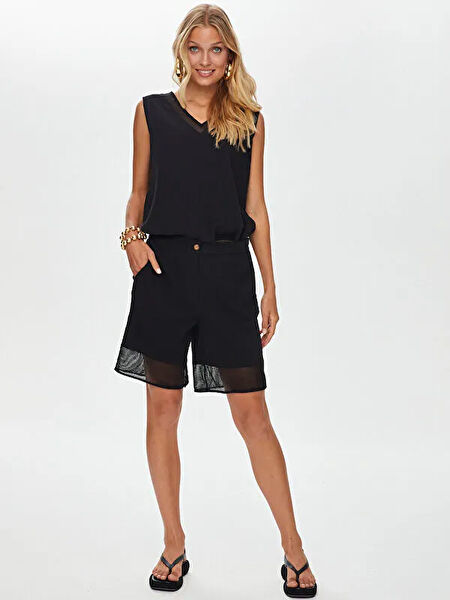 FAIK SÖNMEZ Kadın Şort, Bermuda, Kapri