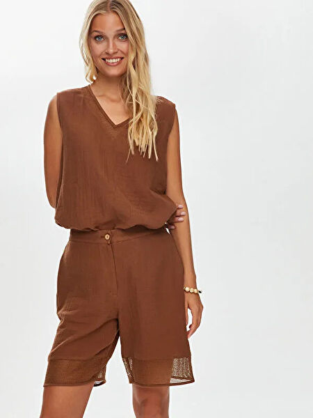 FAIK SÖNMEZ Kadın Şort, Bermuda, Kapri