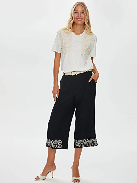 FAIK SÖNMEZ Kadın Şort, Bermuda, Kapri