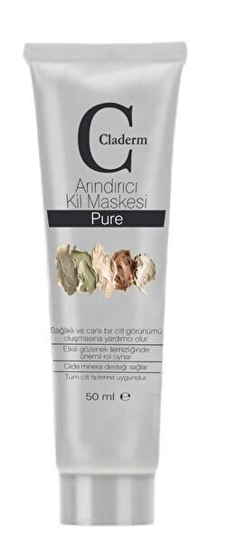 Claderm Yüz Maskesi