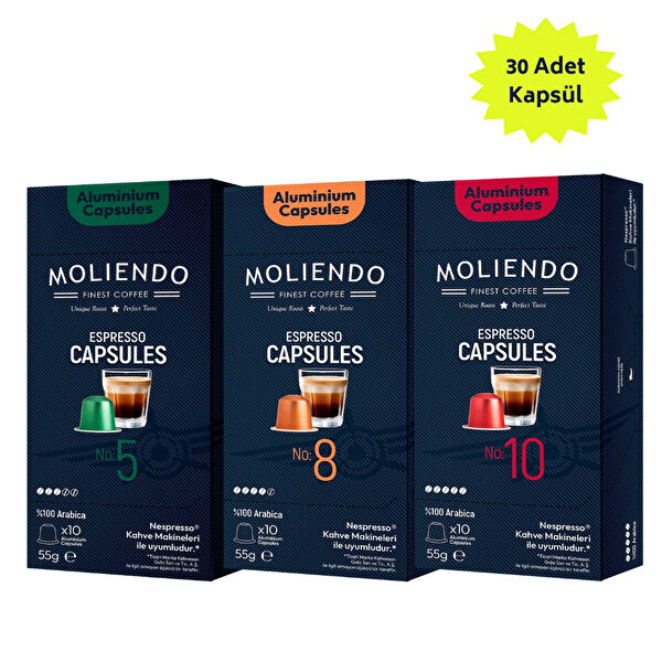 Moliendo Finest Coffee Kahve Kapsülleri