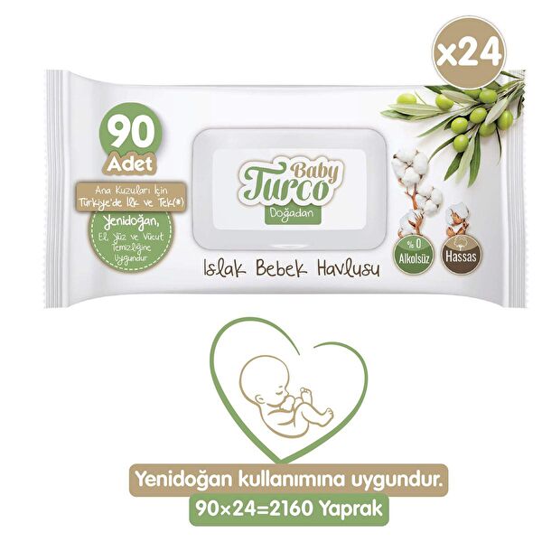 Baby Turco Islak Mendil, Havlu