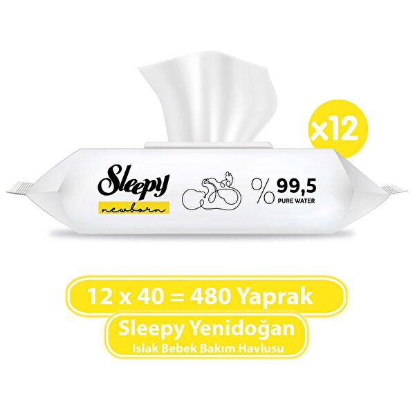 Sleepy Islak Mendil, Havlu