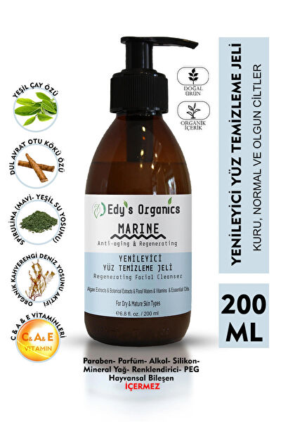 Edy's Organics Yüz Temizleyiciler