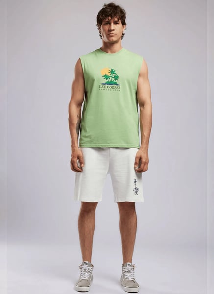 Lee Cooper Erkek Şort, Bermuda, Kapri