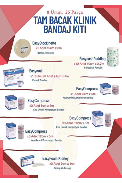 Easy Gazlı Bez, Sargı Bezi, Flaster