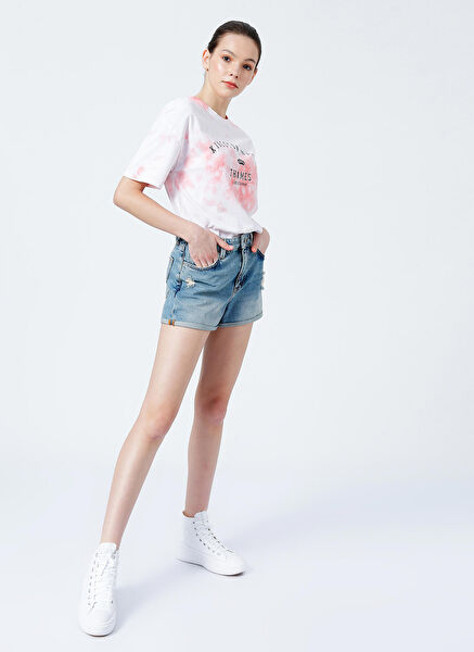 Lee Kadın Şort, Bermuda, Kapri