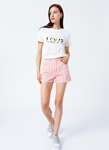 Wrangler Kadın Şort, Bermuda, Kapri