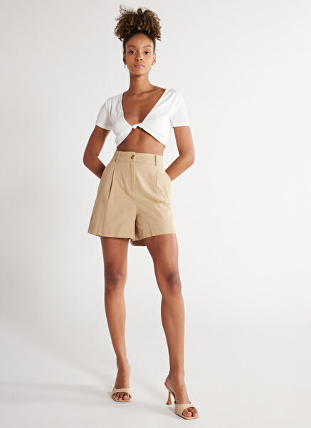 Wrangler Kadın Şort, Bermuda, Kapri