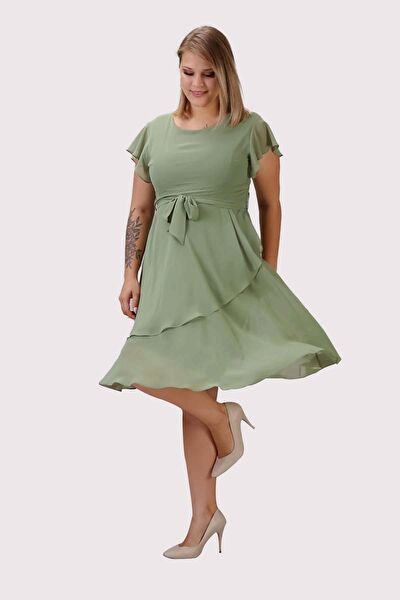 Apsen Büyük Beden Günlük Elbise