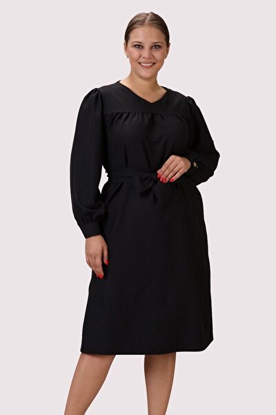 Apsen Büyük Beden Abiye Elbise