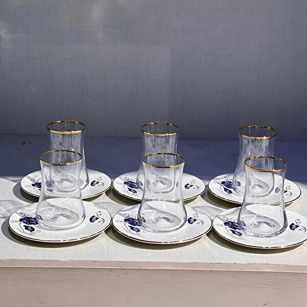 Evaliza Çay Bardağı, Tabağı, Takımı