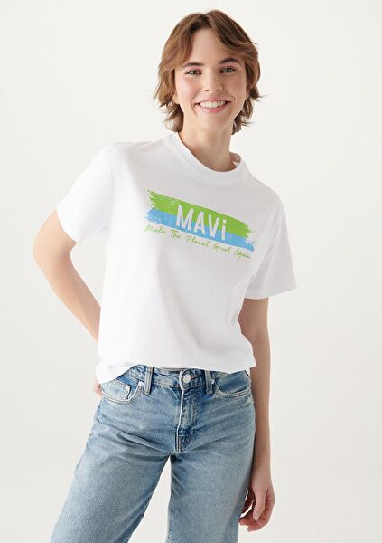 Mavi Kadın Tişört