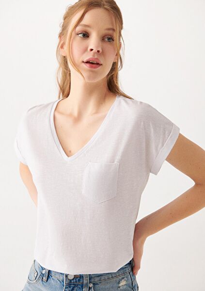 Mavi Kadın Tişört