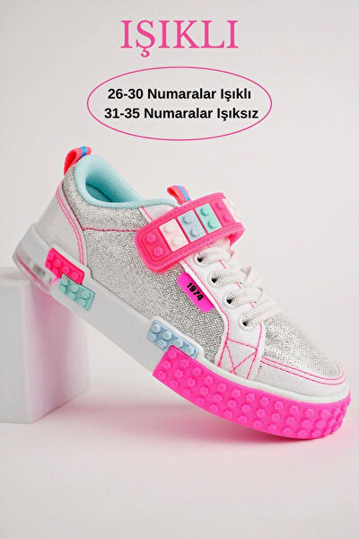 MUGGO Kız Çocuk Spor Ayakkabı, Sneaker