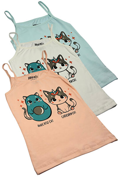 TOLIN Kız Çocuk Atlet, Fanila