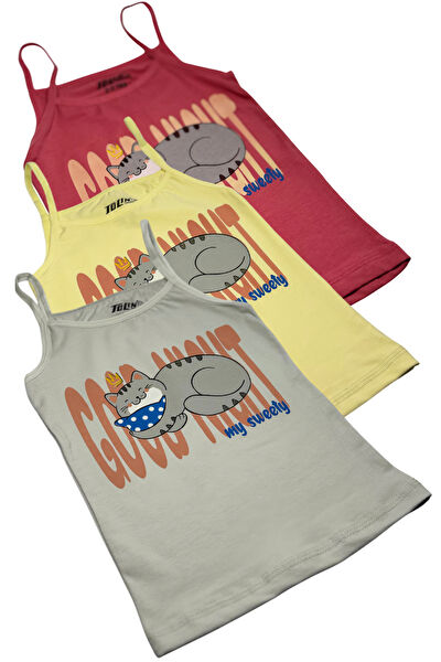 TOLIN Kız Çocuk Atlet, Fanila