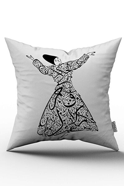 Cango Home Dekoratif Yastık, Kırlent, Kılıf