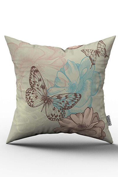 Cango Home Dekoratif Yastık, Kırlent, Kılıf