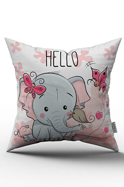 Cango Home Dekoratif Yastık, Kırlent, Kılıf