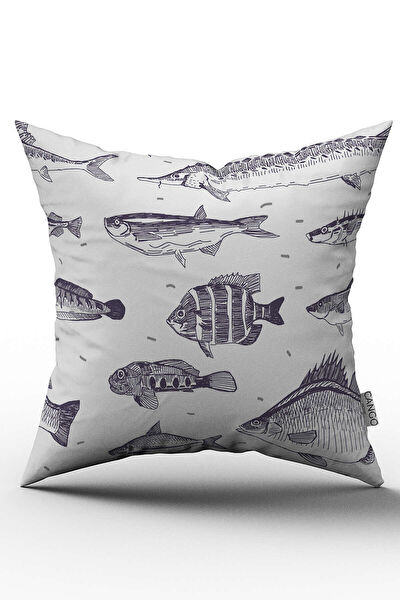 Cango Home Dekoratif Yastık, Kırlent, Kılıf