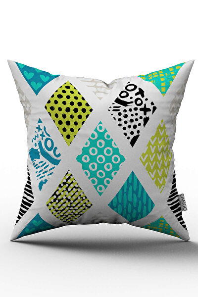 Cango Home Dekoratif Yastık, Kırlent, Kılıf