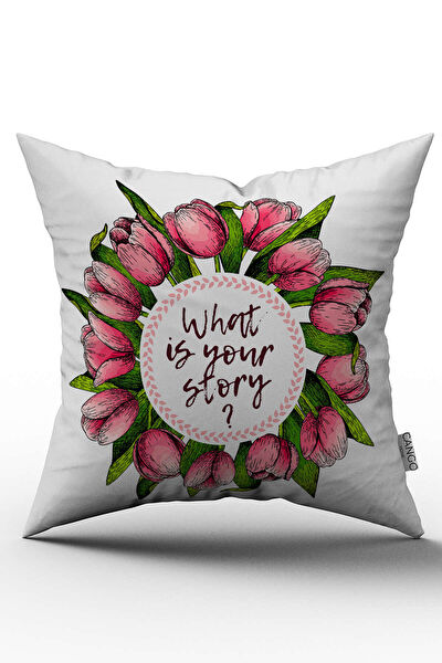 Cango Home Dekoratif Yastık, Kırlent, Kılıf