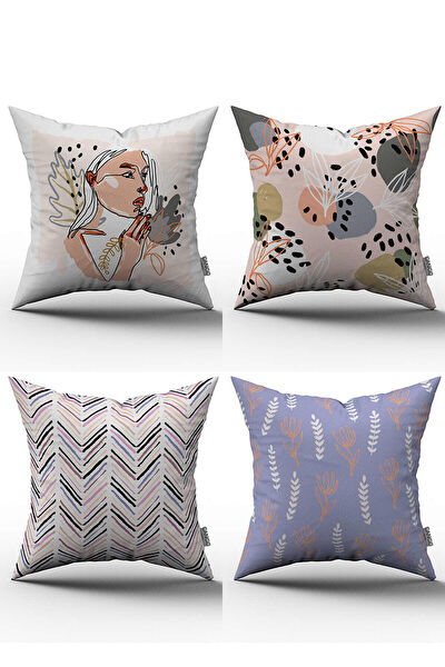 Cango Home Dekoratif Yastık, Kırlent, Kılıf