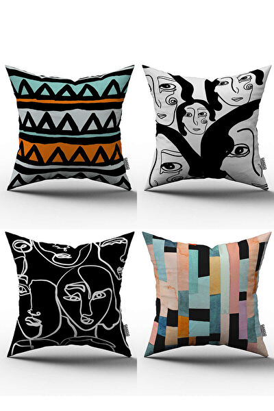 Cango Home Dekoratif Yastık, Kırlent, Kılıf