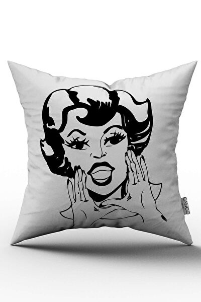 Cango Home Dekoratif Yastık, Kırlent, Kılıf