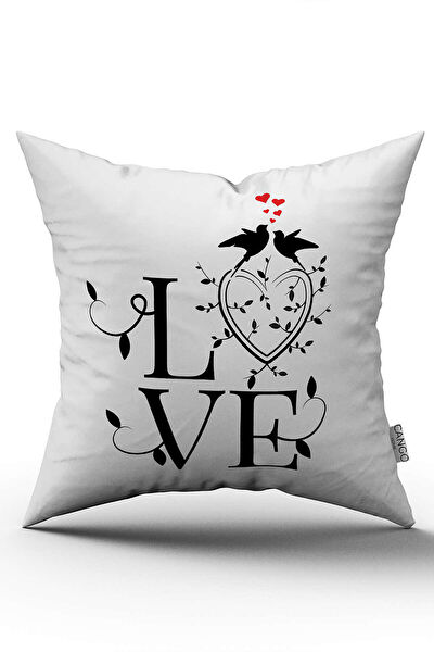 Cango Home Dekoratif Yastık, Kırlent, Kılıf