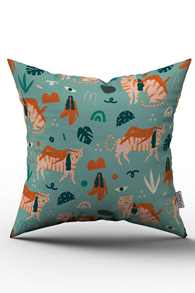 Cango Home Dekoratif Yastık, Kırlent, Kılıf