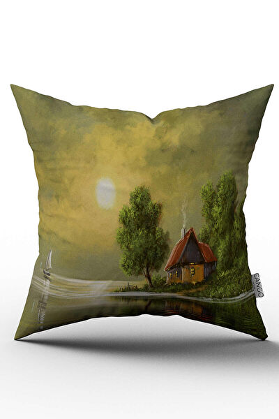 Cango Home Dekoratif Yastık, Kırlent, Kılıf