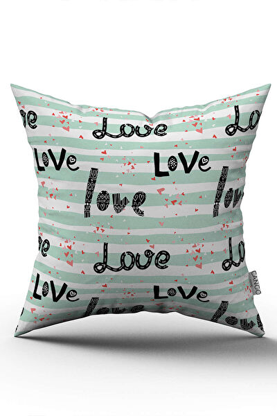 Cango Home Dekoratif Yastık, Kırlent, Kılıf