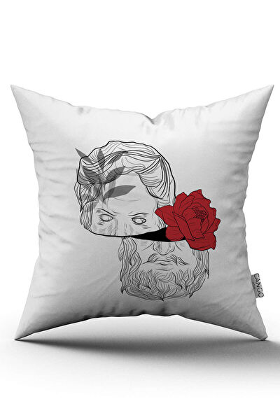 Cango Home Dekoratif Yastık, Kırlent, Kılıf