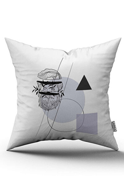 Cango Home Dekoratif Yastık, Kırlent, Kılıf