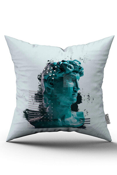 Cango Home Dekoratif Yastık, Kırlent, Kılıf