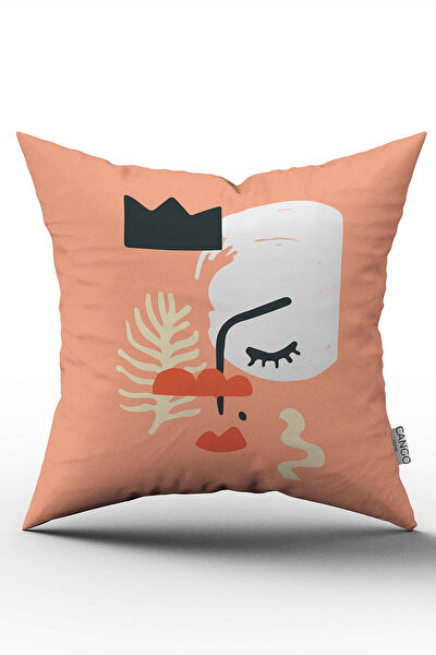 Cango Home Dekoratif Yastık, Kırlent, Kılıf