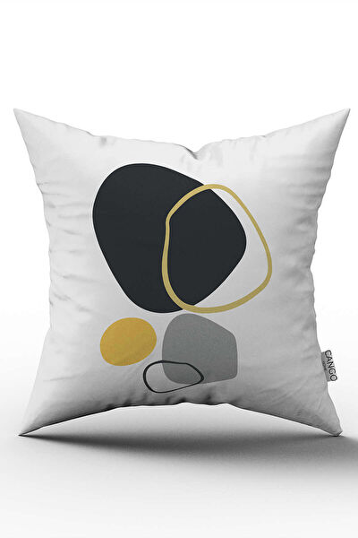 Cango Home Dekoratif Yastık, Kırlent, Kılıf