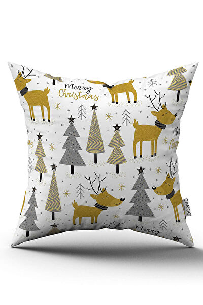 Cango Home Dekoratif Yastık, Kırlent, Kılıf