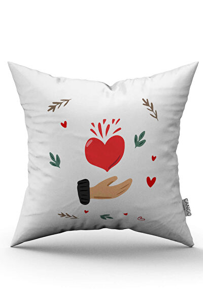 Cango Home Dekoratif Yastık, Kırlent, Kılıf