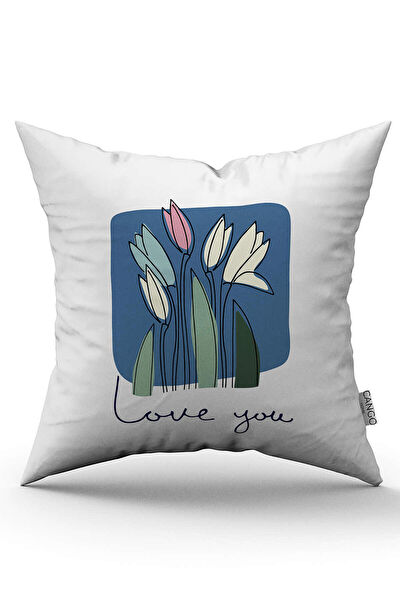 Cango Home Dekoratif Yastık, Kırlent, Kılıf