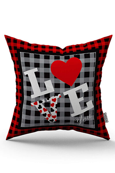 Cango Home Dekoratif Yastık, Kırlent, Kılıf