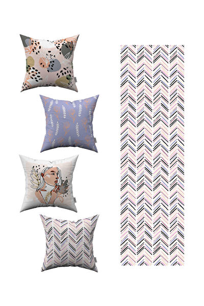 Cango Home Dekoratif Yastık, Kırlent, Kılıf